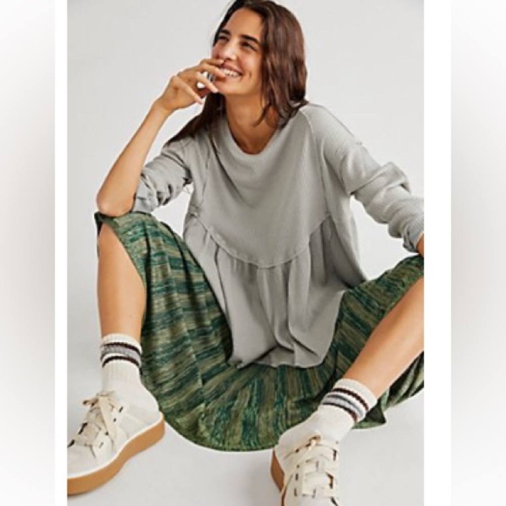 Free People Oh My Babydoll Thermal